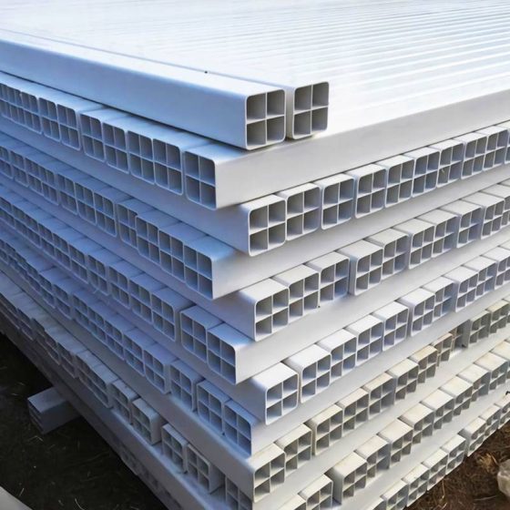 Square Pvc Electrical Conduit Grid Tube Pipe - Zhongtong HDPE PIPE ...