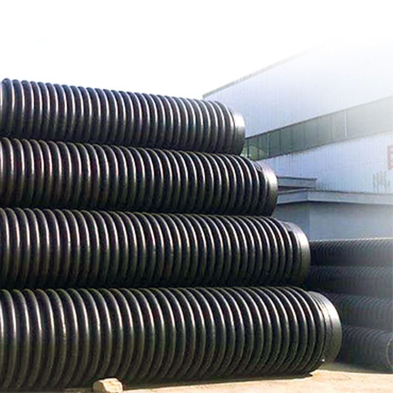 ท่อลูกฟูกกะรัตเสริม HDPE ขนาดมาตรฐาน ISO4427 / IPS / DIPS DN225DN800